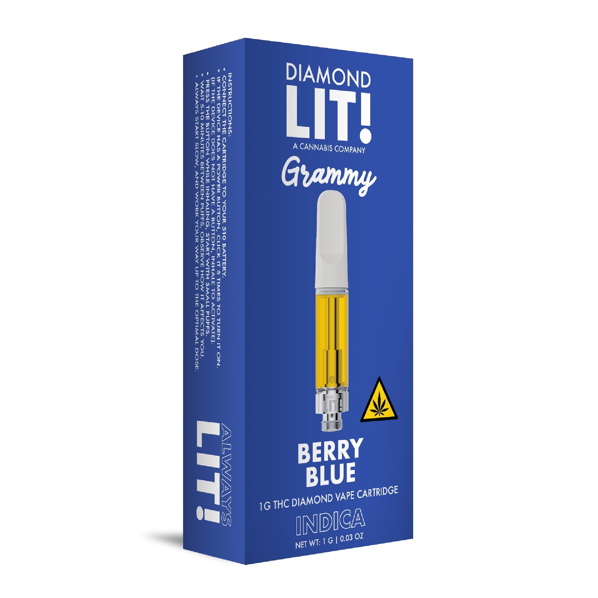 Lit! Grammy THC-A Cartridge - 1g