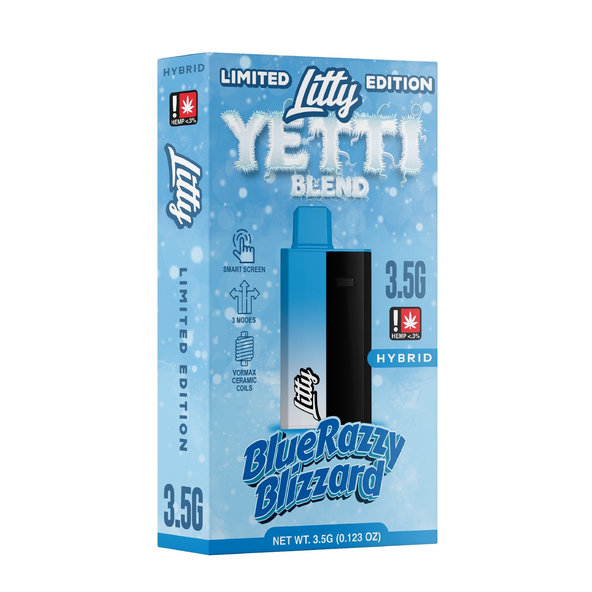 Litty Yetti Blend Limited Edition THC-P Vaporizer - 3500mg