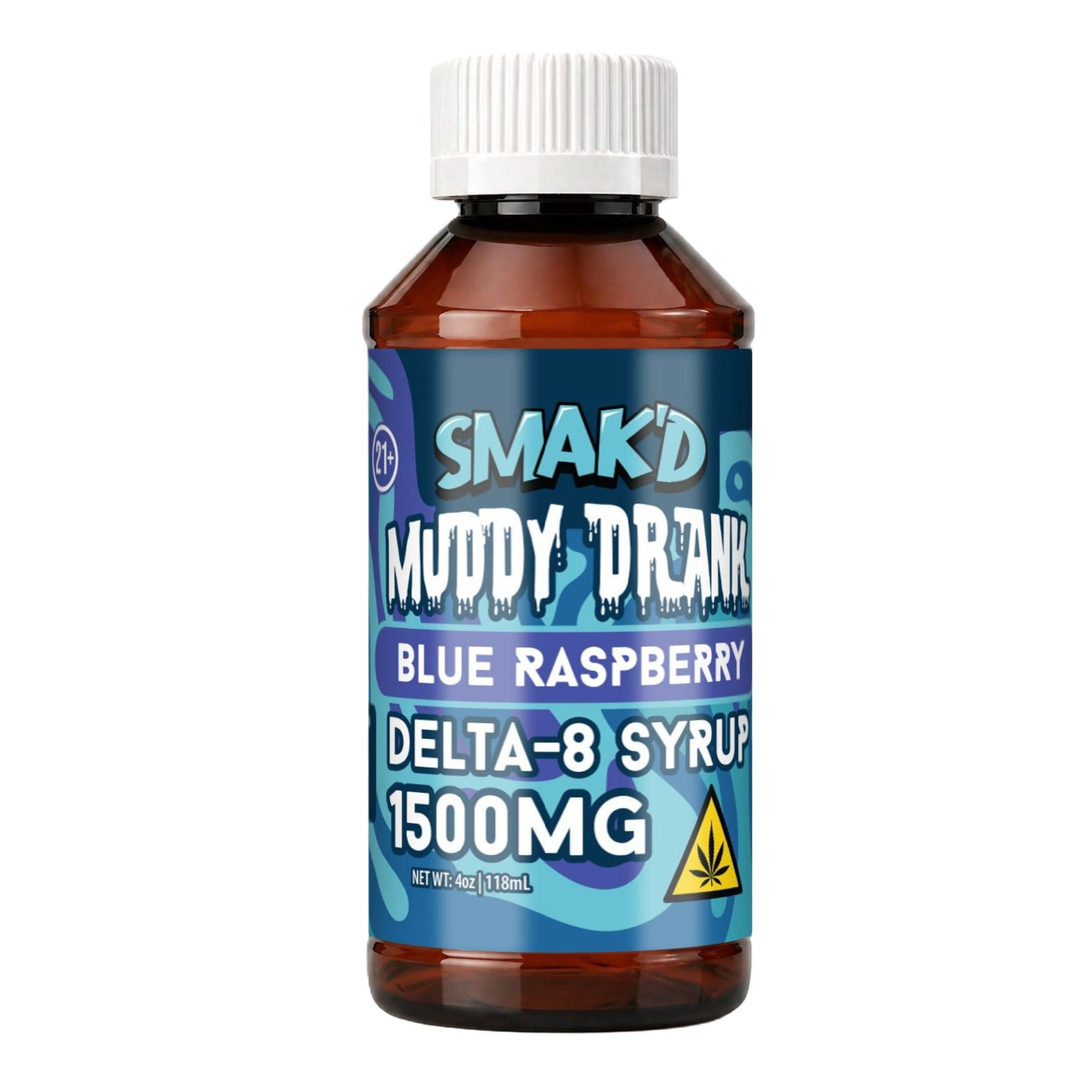 Smakd Muddy Drank Delta 8 Syrup - 4oz