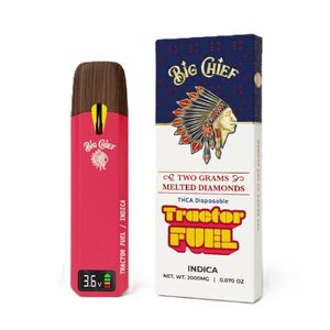 Big Chief Melted Diamonds THC-A Vaporizer - 2000mg