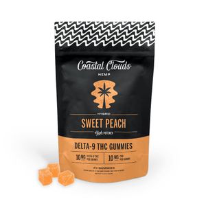 Coastal Clouds High Potency THC + D9 Gummies - 20ct
