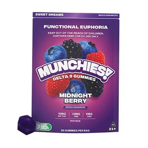 MUNCHIES! Functional Euphoria Delta 9 Boosted Gummies - 400mg (20ct)