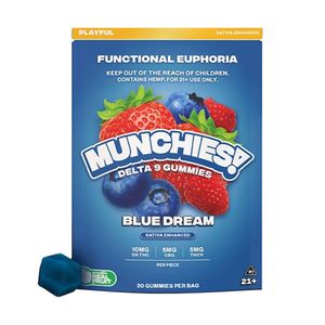 MUNCHIES! Functional Euphoria Delta 9 Boosted Gummies - 400mg (20ct)