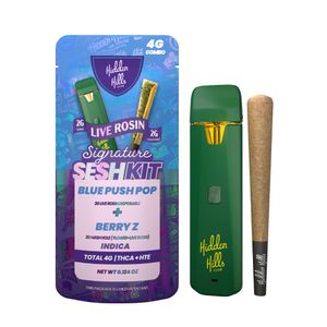 Hidden Hills 4G Live Rosin Signature Seshkit (Vaporizer + Hash Hole)