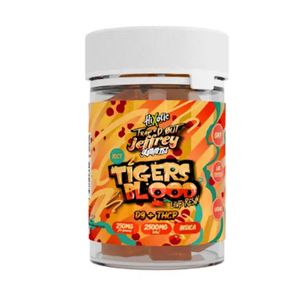 Hixotic Trapd Out Jeffrey Gummies - 2500mg