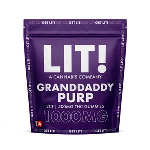 Lit! THC Gummies - 1000mg
