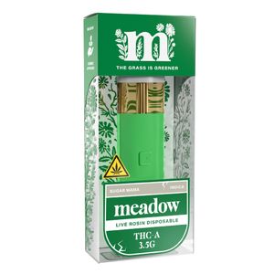 Meadow THC-A Live Rosin Vaporizer - 3500mg