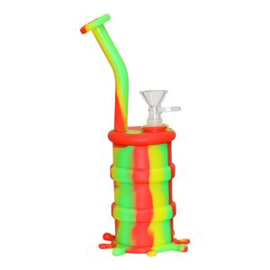 Silicone Octopus Bong - 8.5in