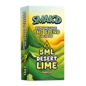 Smakd THC Blend Live Resin Vaporizer- 5000mg