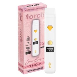 Torch THC-A Live Rosin Vaporizer - 2500mg