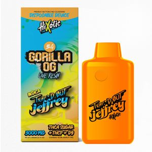 Trapd Out Jeffrey THC-A Sugar Blend Vaporizer - 3000mg