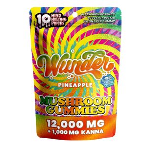 Wunder Ultra High Potency Entheogenic Mushroom Gummies - 12000mg